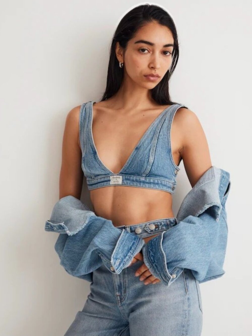 Denim Bralette